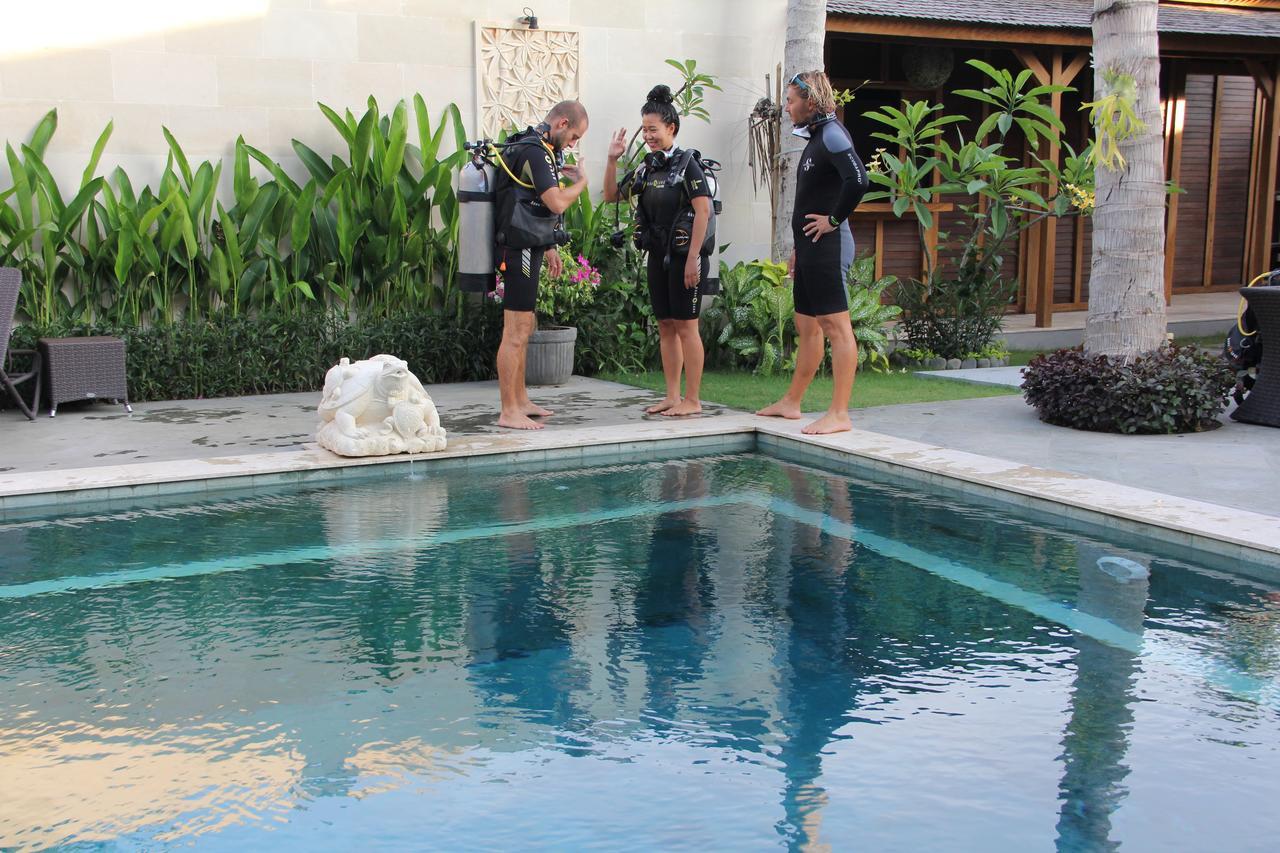 Benthos Bali Dive Resort Candidasa Esterno foto