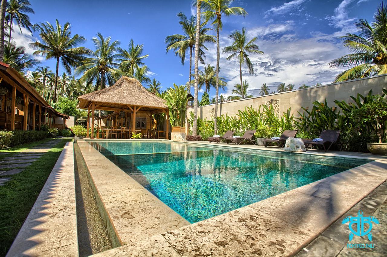 Benthos Bali Dive Resort Candidasa Esterno foto